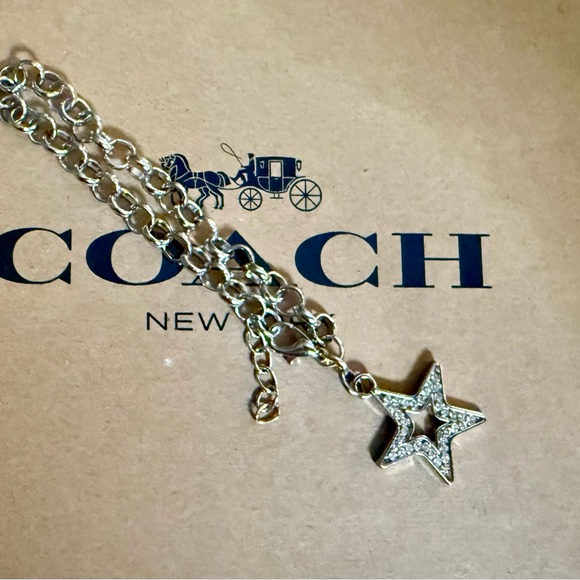 Coach Pave Crystal Star Charm Bracelet - Picture 4 of 5